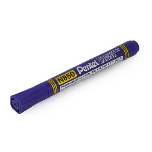 Permanentný popisovač PENTEL N850 BLUE okrúhly