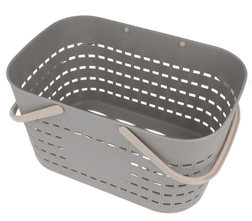 V2 HODINOVÝ KOŠÍK S RÚČAMI KOŠÍK ORGANIZÁTOR NA PLASTOVÉ NÁDOBY