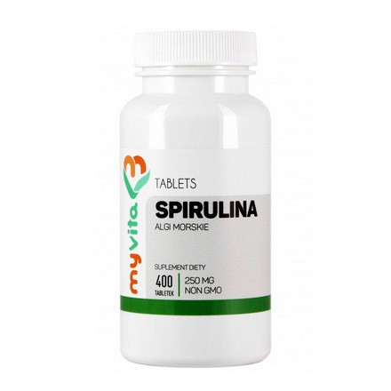 MYVITA SPIRULINA ALGAE 250 mg 400 tabliet