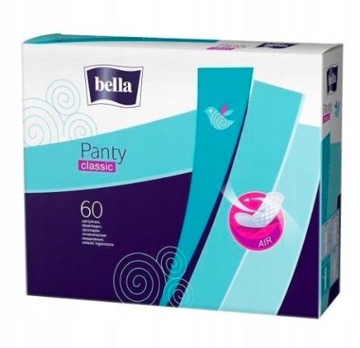 BELLA Panty Classic hygienické vložky 60 ks