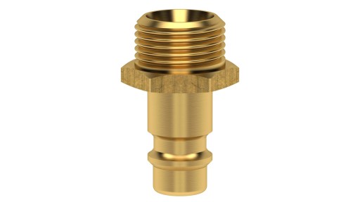Zástrčka DN 7,2 GZ M18x1,5 Mosadz