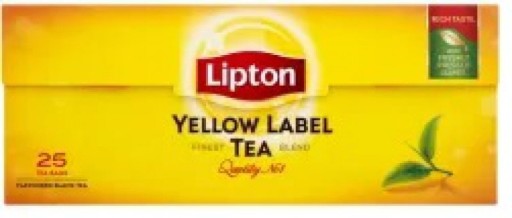 LIPTON YELLOW LABEL čaj 25 vrecúšok