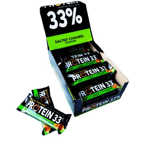 GO ON PROTEIN BAR 33% SALTED KARAMEL 50G DÁTUM: 26.08.2024