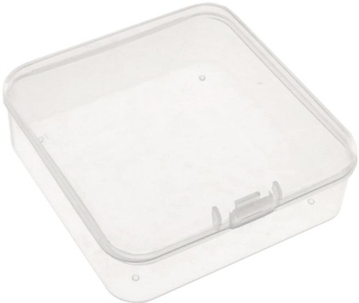 Organizér 7x7x2,6 cm, uzavretá nádoba OR212