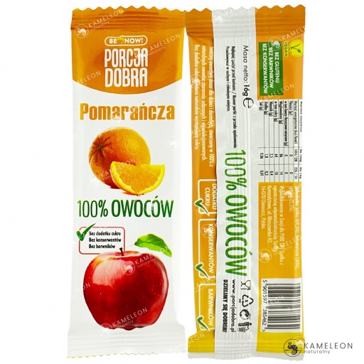 Porcja Dobra Snack jablkovo-pomarančový 16 g