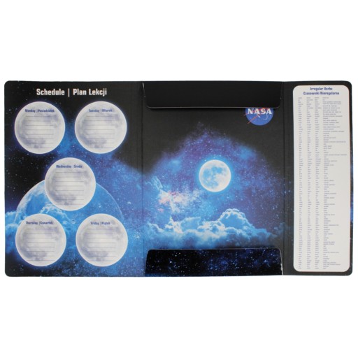 KRABIČKA S GUMAČOU A4 SPACE NASA GALAXY