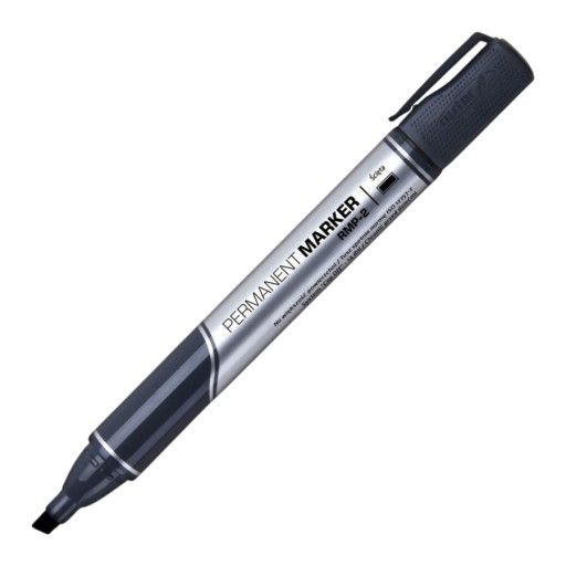 Rystor RMP-2 čierny permanentný popisovač so skoseným hrotom