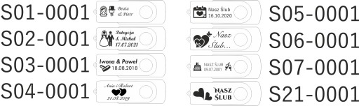 USB kľúč Pendrive 1 GB so svadobným gravírovaním