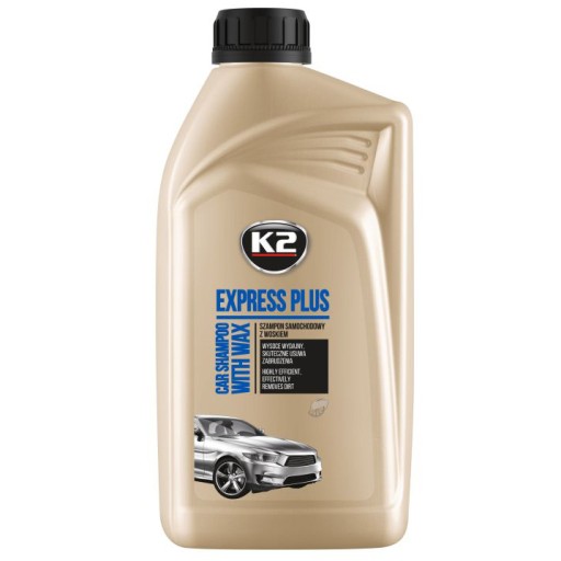 K2 EXPRESS PLUS ŠAMPÓN S KARNAUBOVÝM VOSKOM 1000 ml