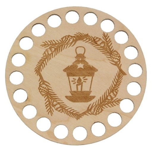 BSZ273-E Základňa podložky - gravírovanie, kruh 10 cm - lampi