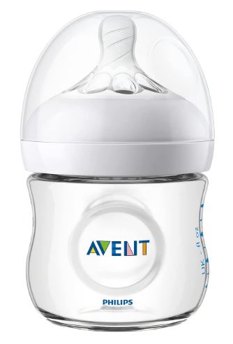 Philips Avent natural dojčenská fľaša 125ml antikolika 0m + cumlík