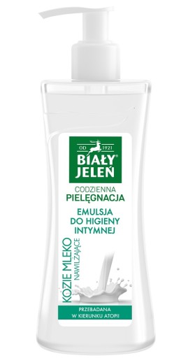 Biały Jeleń emulzia intímnej hygieny kozie mlieko