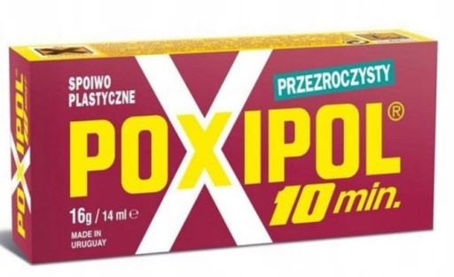 POXIPOL DVOJZLOŽKOVÉ LEPIDLO TRANSPARENTNÉ 16G/14ML