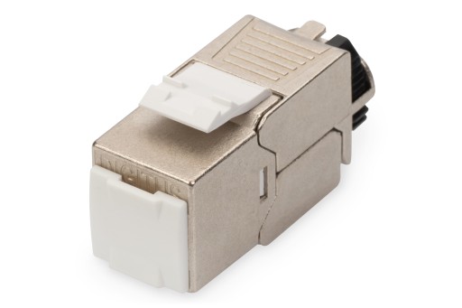Zásuvkový modul RJ45, kat. 6A, bez náradia, tienený DN-93617 W15J