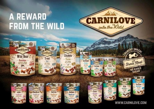 Carnilove Dog Snack Čerstvý chrumkavý losos 200g