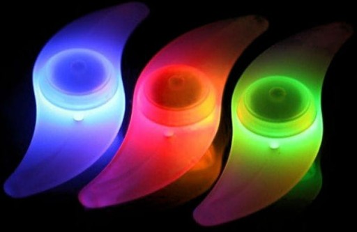 LED neónové prekrytie lúčov kolies bicyklov