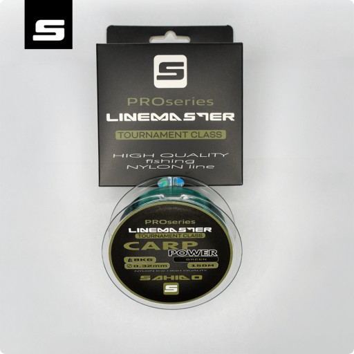 SAHIDO LINEMASTER CARP POWER RYBÁRSKY VLAS 0,32MM 150M ZELENÝ SILNÝ KAPR