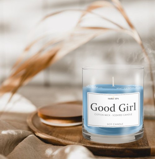 Möller SPA - GOOD GIRL SÓJOVÁ PRÍRODNÁ SVIEČKA PARFÉMOVÁ VONNÁ SVIEČKA