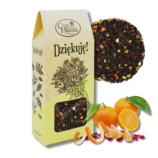 ŠPANIELSKÝ TANGERÍN čierny čaj 70g ďakujem