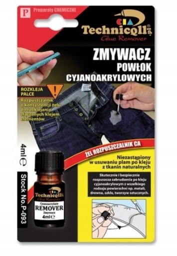 KYANAKRYLÁTOVÝ ODSTRAŇOVAČ NÁTERU TECHNICQLL C-093