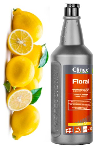 CLINEX Floral CITRO 1L, čistiaci prostriedok na podlahy