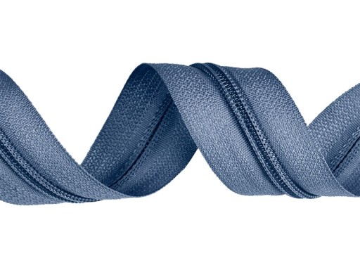 Zips Páska Zips 5mm NAVY BLUE - 1mb + 2 Zipsy