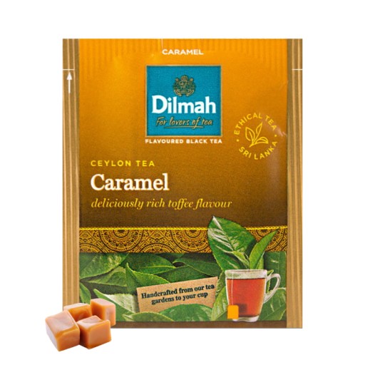 Dilmah Caramel čierny čaj 25 obálok