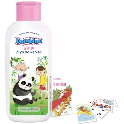 BAMBINO Tekutý kúpeľ pre deti 400ml + zdarma