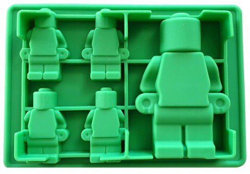 Forma BLOCKS na pralinky, želé fazuľky, silikónová forma na zdobenie torty