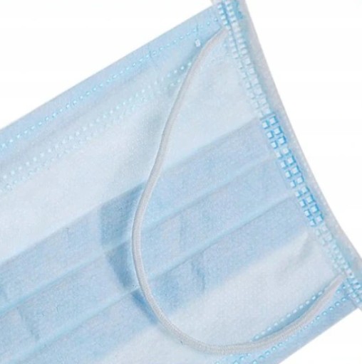 HYGIENICKÉ MASKY MASKY OCHRANNÁ MASKA 50 KS JEDNORÁZOVÉ