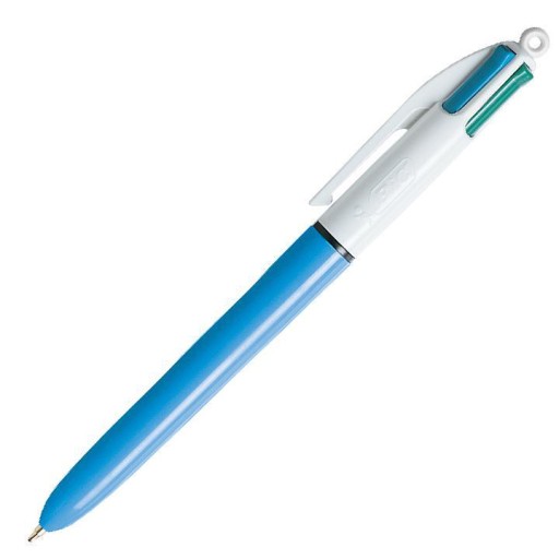 BIC 4COLORS ORIGINÁL STREDNÝ AUTOMATICKÝ GUĽOVÝ BOD 4 FARBY ŠKOLA 4V1