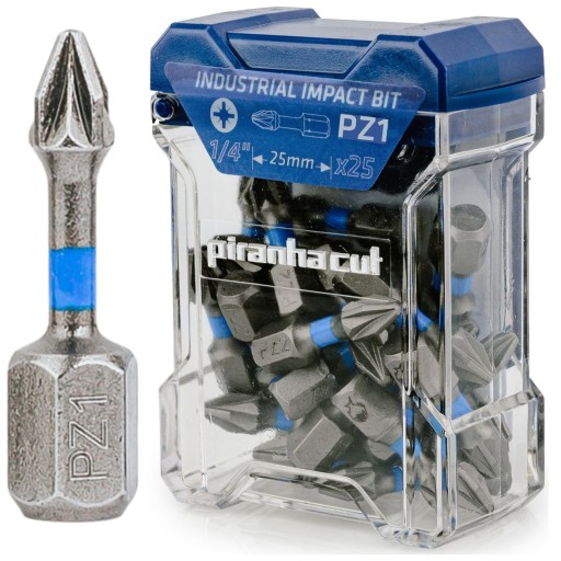 Nárazový bit PiranhaCut Bit PZ1 25mm