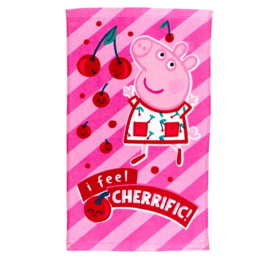Osuška do škôlky 30x50 peppa pig pink peppa