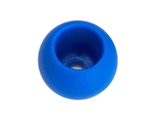 LAPOVÁ KONCOVKA GUĽA 32 PRE 7mm MODRÉ LANO - 05097