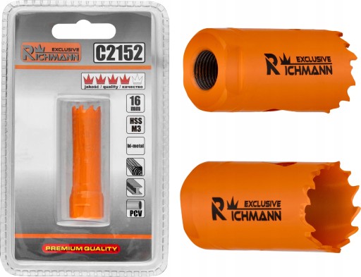 RICHMANN BIMETALOVÁ HSS dierová píla M3 16 MM C2152