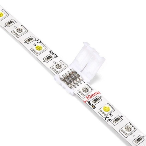 Konektor pre RGBW LED pásik, rovný, 10mm konektor