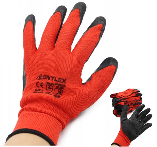 PRACOVNÉ rukavice potiahnuté latexom Worklink 10 - XL DURABLE