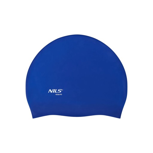 NQC SOLID COLOR BL04 TMAVOMODRÝ SILIKÓNOVÝ ČIAPOK Nils AQUA