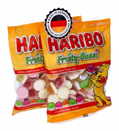 HARIBO ovocné želé Fruit Kiss 175g DE