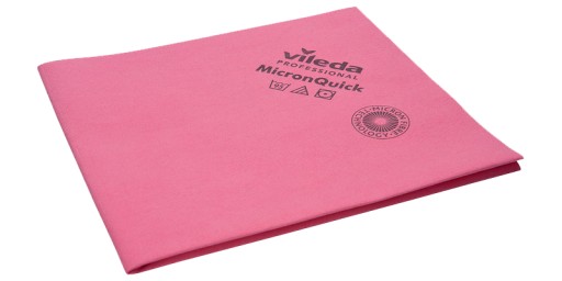 R-Micronquick Antivírusová utierka na okná Vileda Professional červená 1 ks.