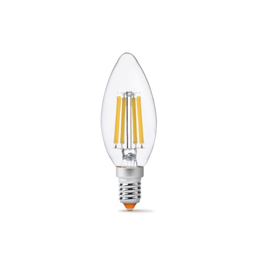 Videx Filament E14 LED žiarovka 6W 806lm neutrálna farba 4000K