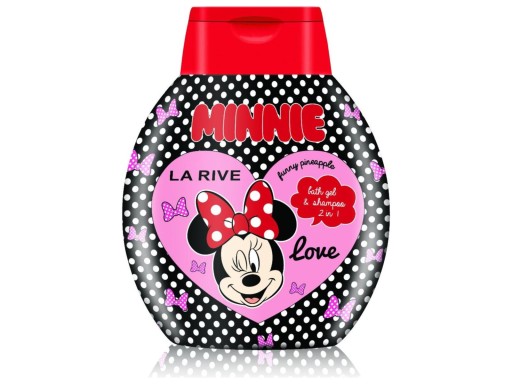 LA RIVE Disney Minnie šampón a tekutý kúpeľ 2v1 250 ml