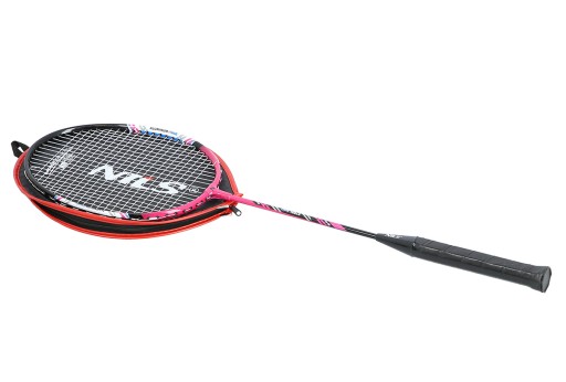 Raketa pre rekreačnú BADMINTON GAME COVER Raketa s obalom