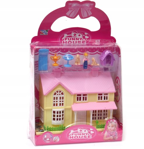 mini domček s vybavením Funny House