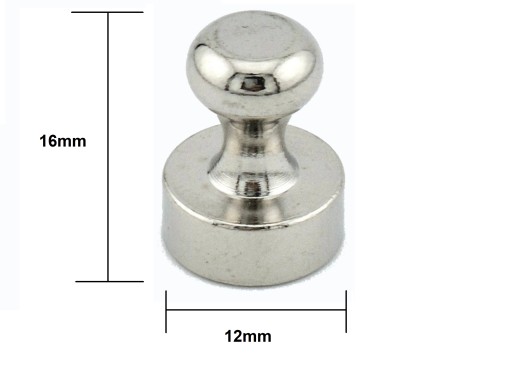 NEODYMOVÝ MAGNET NA KOLÍK CHLADNIČKY - 10 KS SILNÝCH MAGNETOV