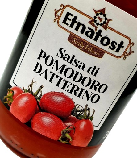Datterino Paradajková salsa 330g Príchute Sicílie