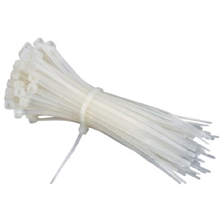 SPOJE KÁBLOVÉ 300x3,6mm 100 KS BIELE