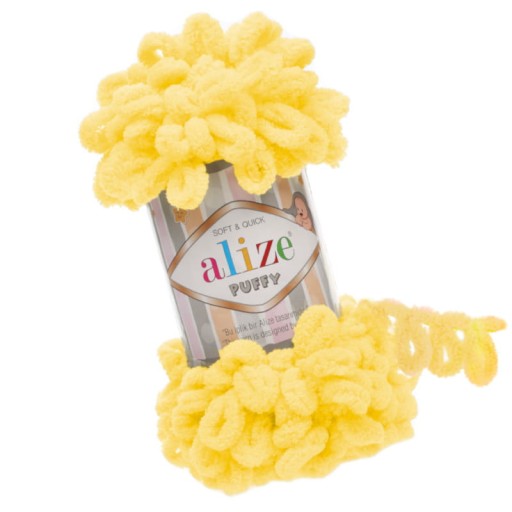 Puffy priadza - 216 Yellow