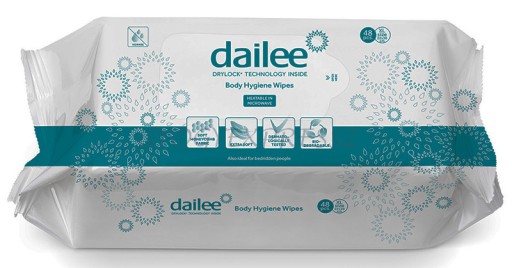 Dailee Body Hygiene WET CARE WIPES 48 kusov