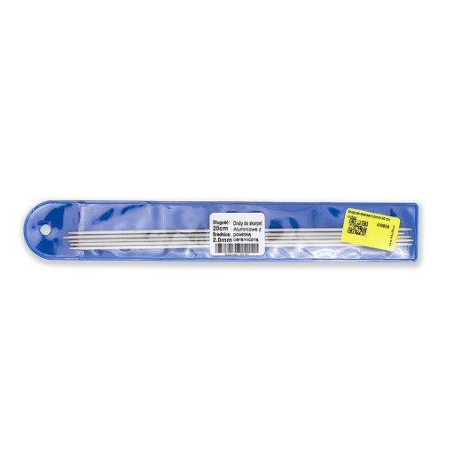 Ihlice na pletenie 2,0 mm 20 cm bal./5 ks